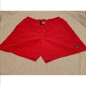 Patagonia Baggies - Red Orange XL